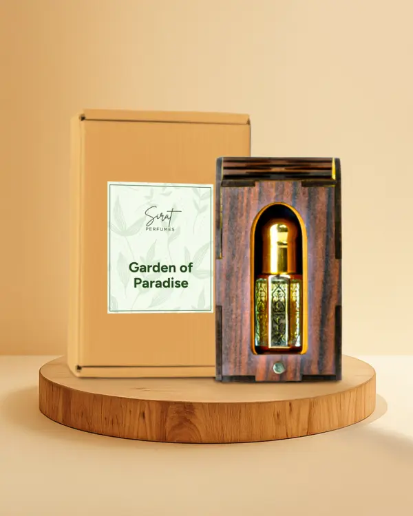 Garden of Paradise Roll-On Attar (Premium Wooden Box, 6ml)